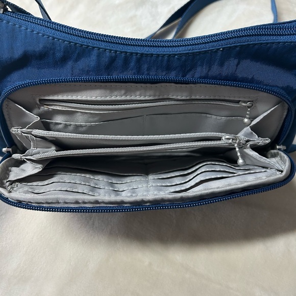 Baggallini Everyday Crossbody Bag- Dark Blue - Picture 12 of 13